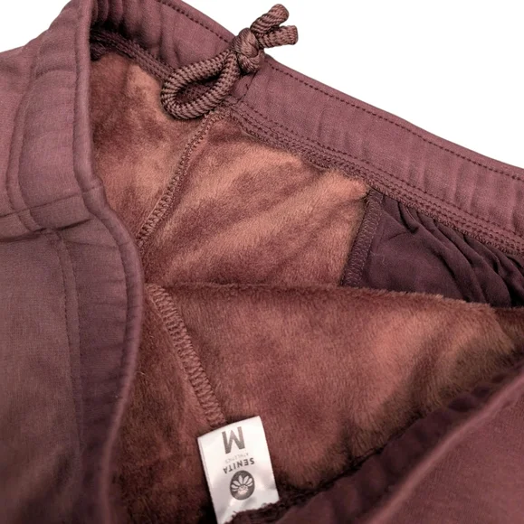 Senita Athletics The Classic Sweatpant Joggers Fossil Brown Size Medium NWOT - Picture 4 of 12